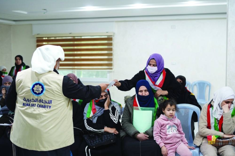 توزيع الكفالات على الأسر