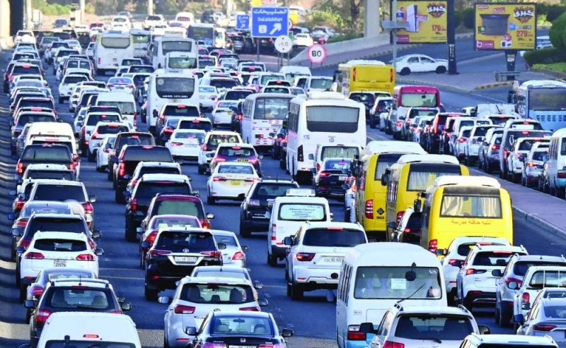 بعض الطرق شهدت اختناقات تم التعامل معها