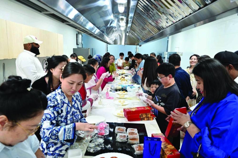 جانب من المهرجان