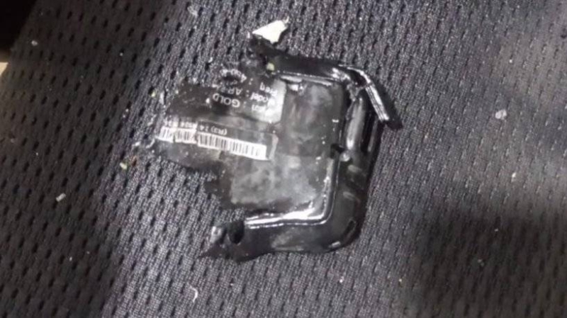 أحد أجهزة النداء الآلي «البيجر» التي انفجرت في لبنان
