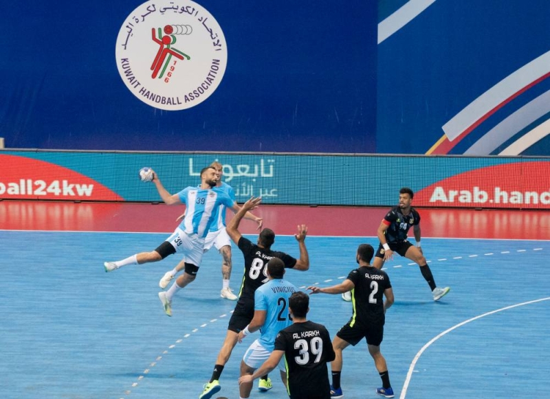 جانب من المباراة