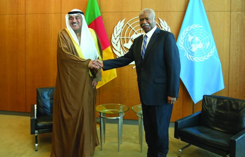 ممثل الأمير ورئيس الجمعية العامة للأمم المتحدة 