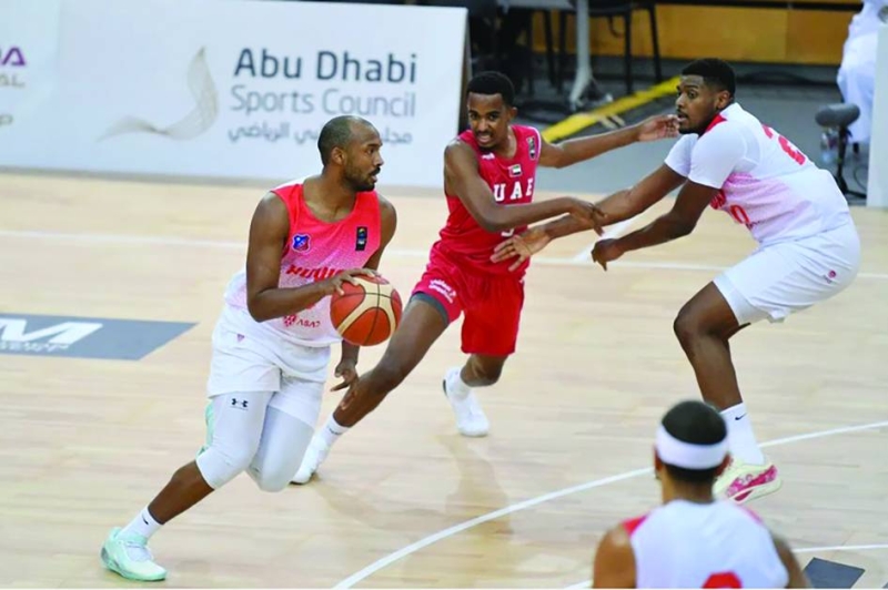 من مباراة الكويت مع منتخب الامارات