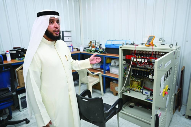 غصن السبيعي متحدثاً لـ«الراي»  	