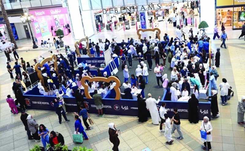 لقطة عامة للحملة التوعوية (تصوير نايف العقلة)