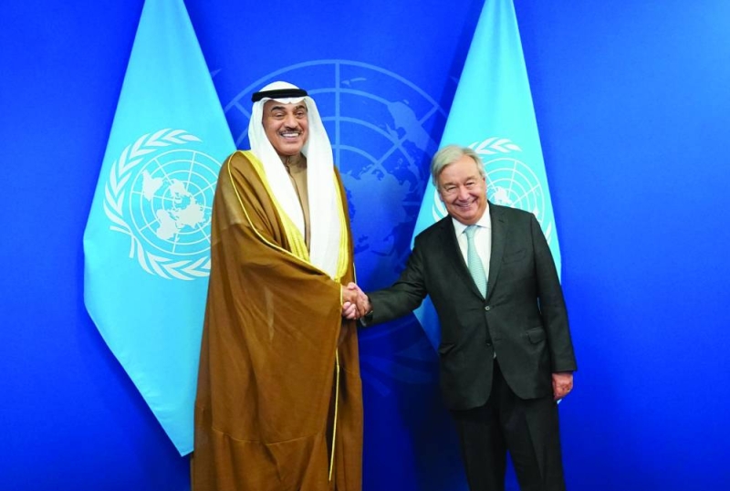 


سمو ولي العهد مع الأمين العام للأمم المتحدة 