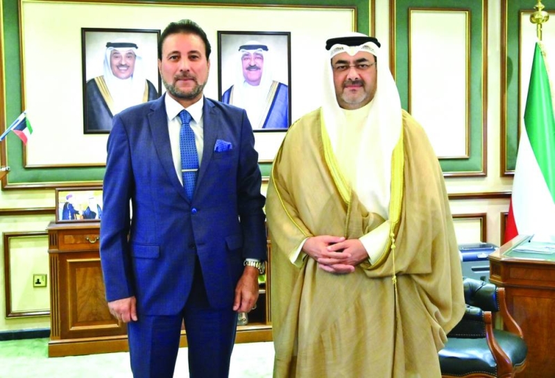 


محافظ العاصمة خلال استقباله سفير نيكاراغوا 