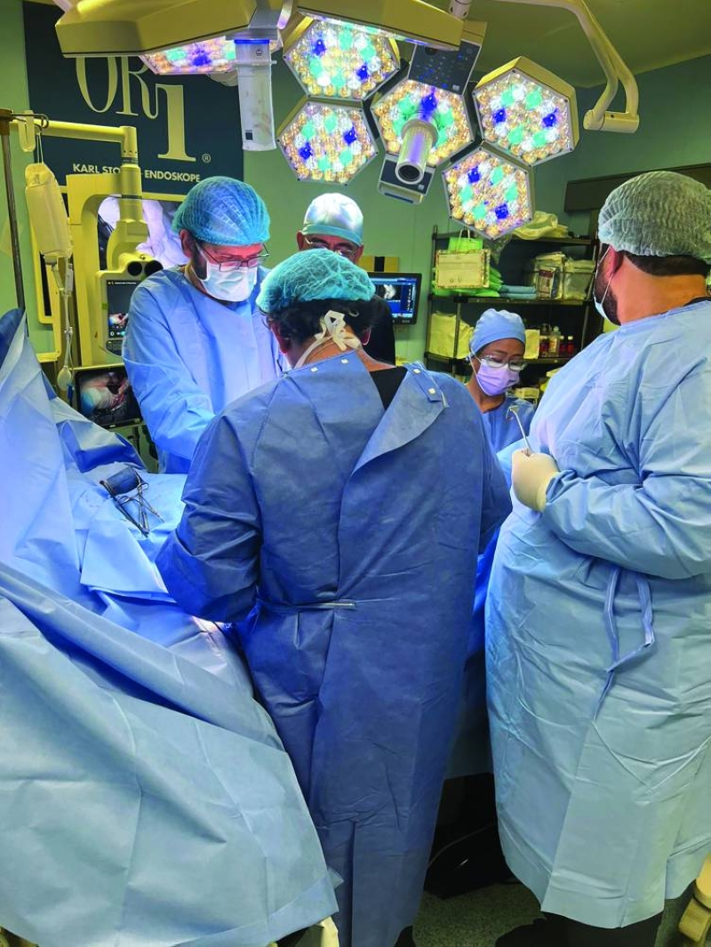 جانب من إحدى العمليات