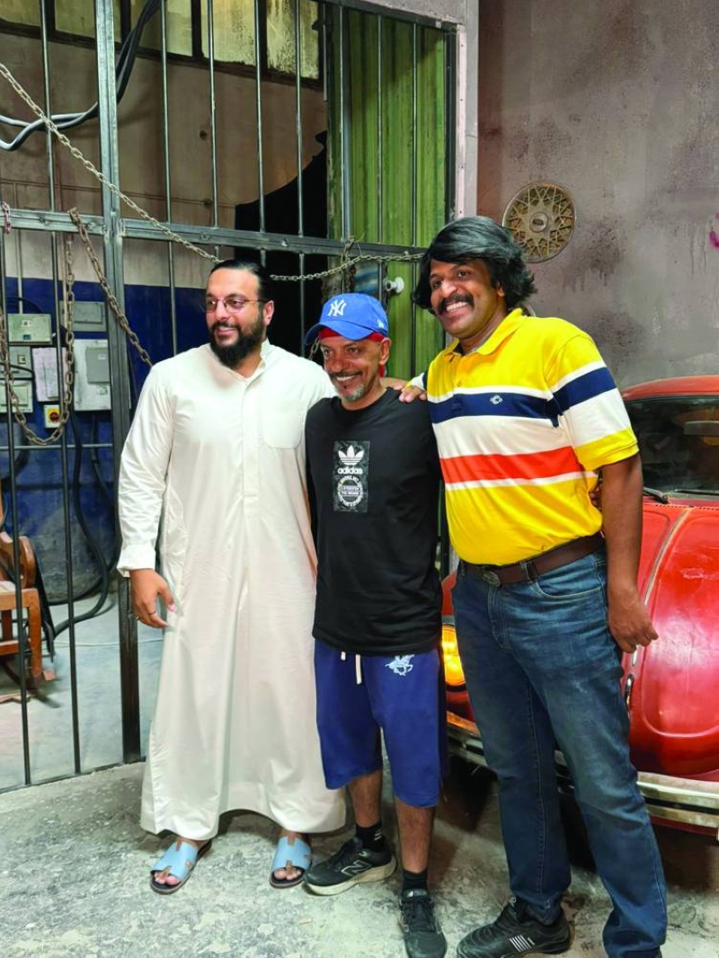 


سلطان الفرج ونواف الشمري ومالك صباح 