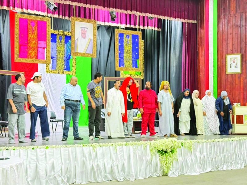 عرض مسرحي تدريبي لذوي الإعاقة 