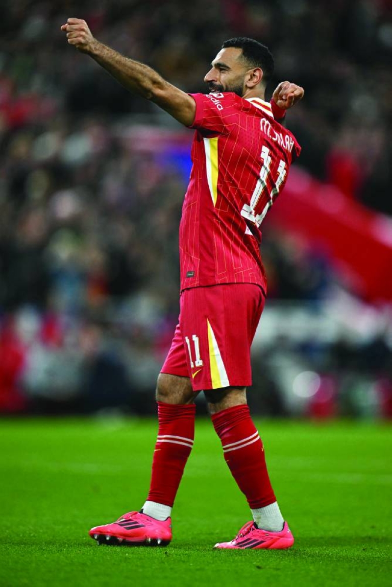 


ليفربول يعوّل على نجمه المصري محمد صلاح المتألق أوروبياً		 (أ ف ب) 