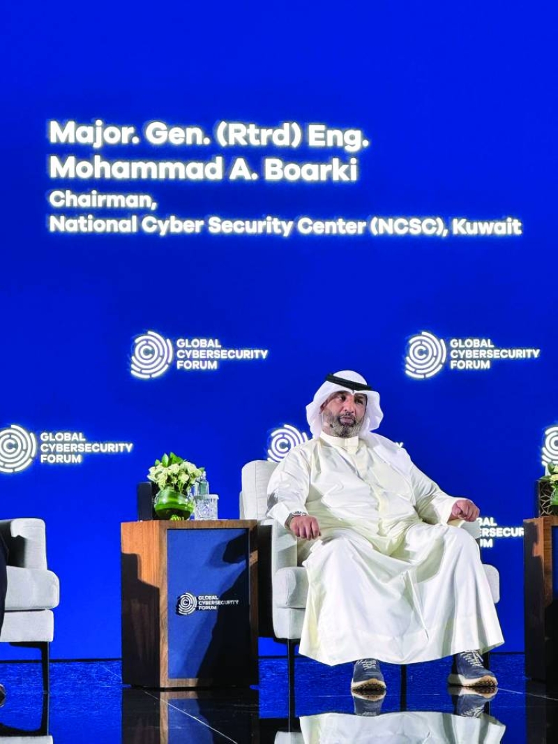 محمد بوعركي متحدّثاً في المنتدى