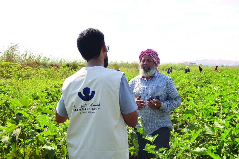 المزرعة مشروع «نماء» المبتكر لمحاربة فقر النازحين