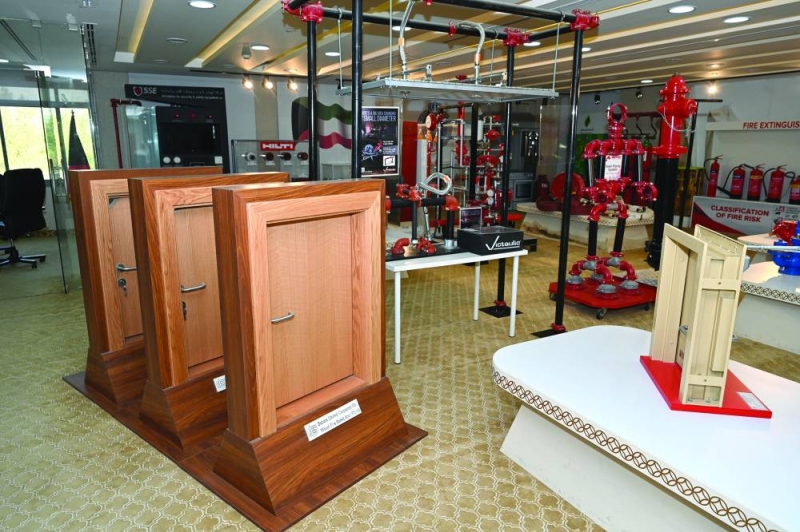 نماذج من الأبواب المقاومة للحريق