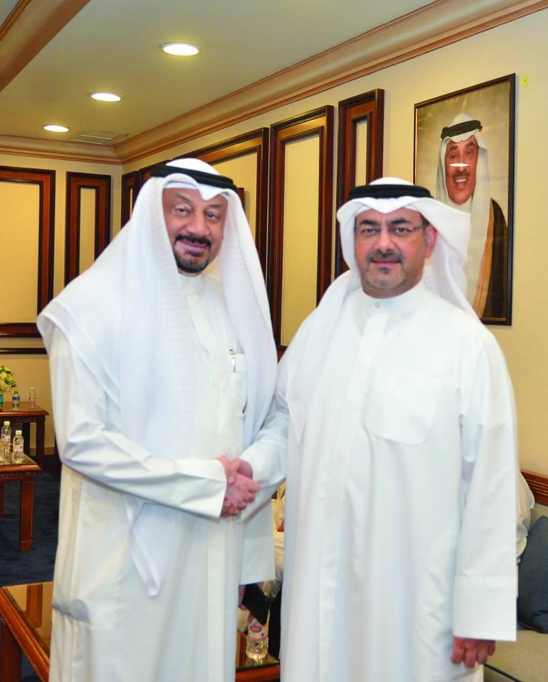 


محافظ العاصمة والزميل ناصر الفرحان 