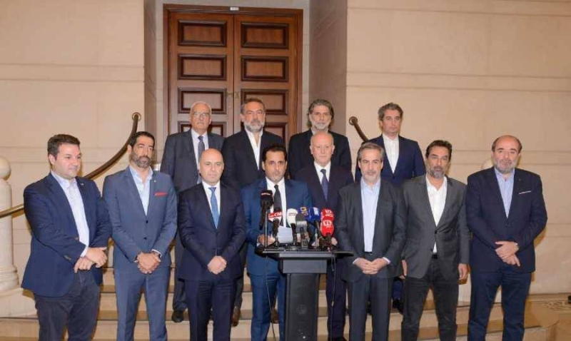 نواب قوى المعارضة يطرحون رؤيتهم المشتركة لإنقاذ لبنان