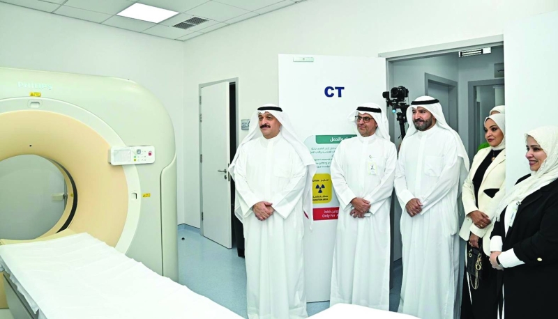 جولة في أقسام المستشفى