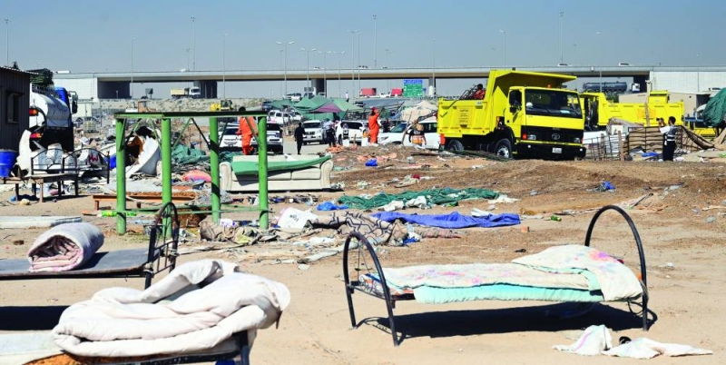 جانب من المخالفات والتعديات