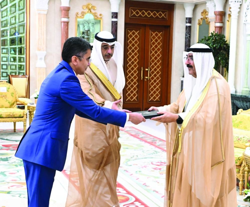 


صاحب السمو يتسلّم أوراق سفير أوزبكستان 