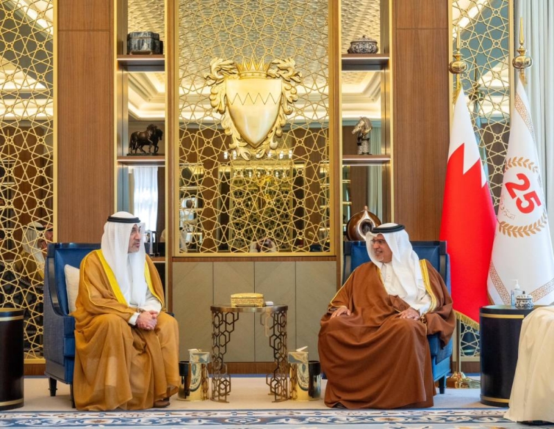 ولي العهد البحريني مستقبلا اليوسف 