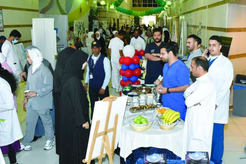 جانب من احتفالية وزارة الصحة باليوم العالمي للصحة النفسية