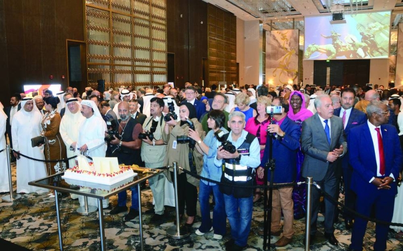 جانب من حضور الحفل