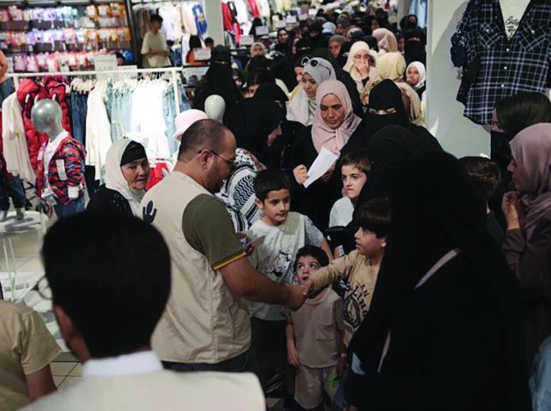 


توزيع المساعدات والإعانات على الأسر السورية في تركيا 