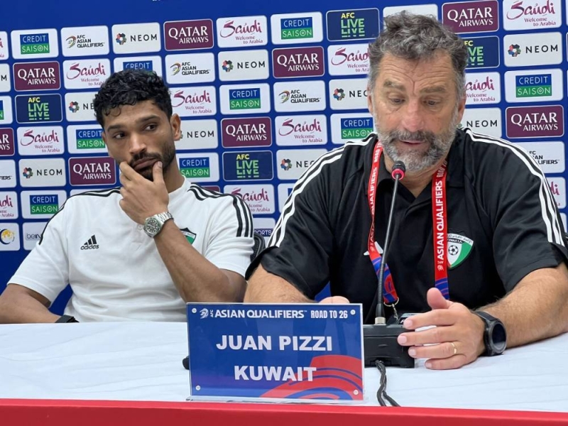 مدرب منتخب الكويت خوان بيتزي 
