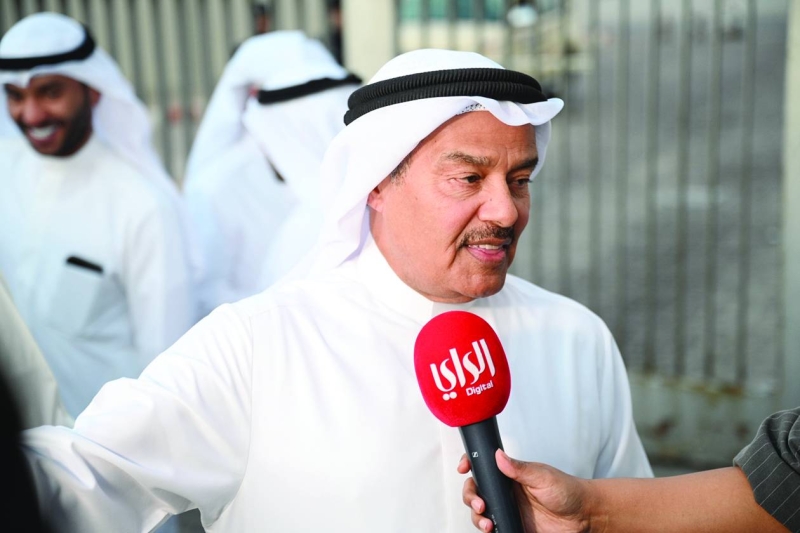 


عبدالرحمن العقل متحدثاً لـ «الراي» 