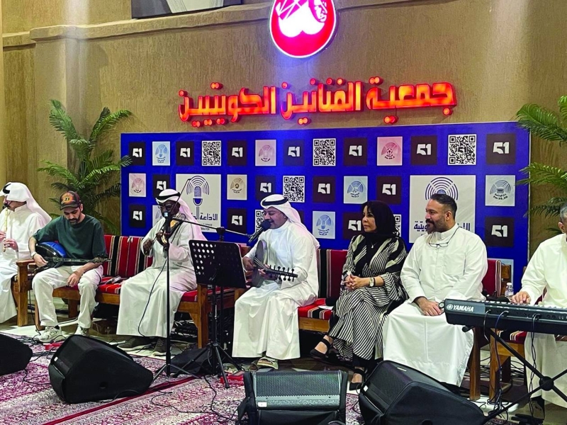 من أجواء الأمسية