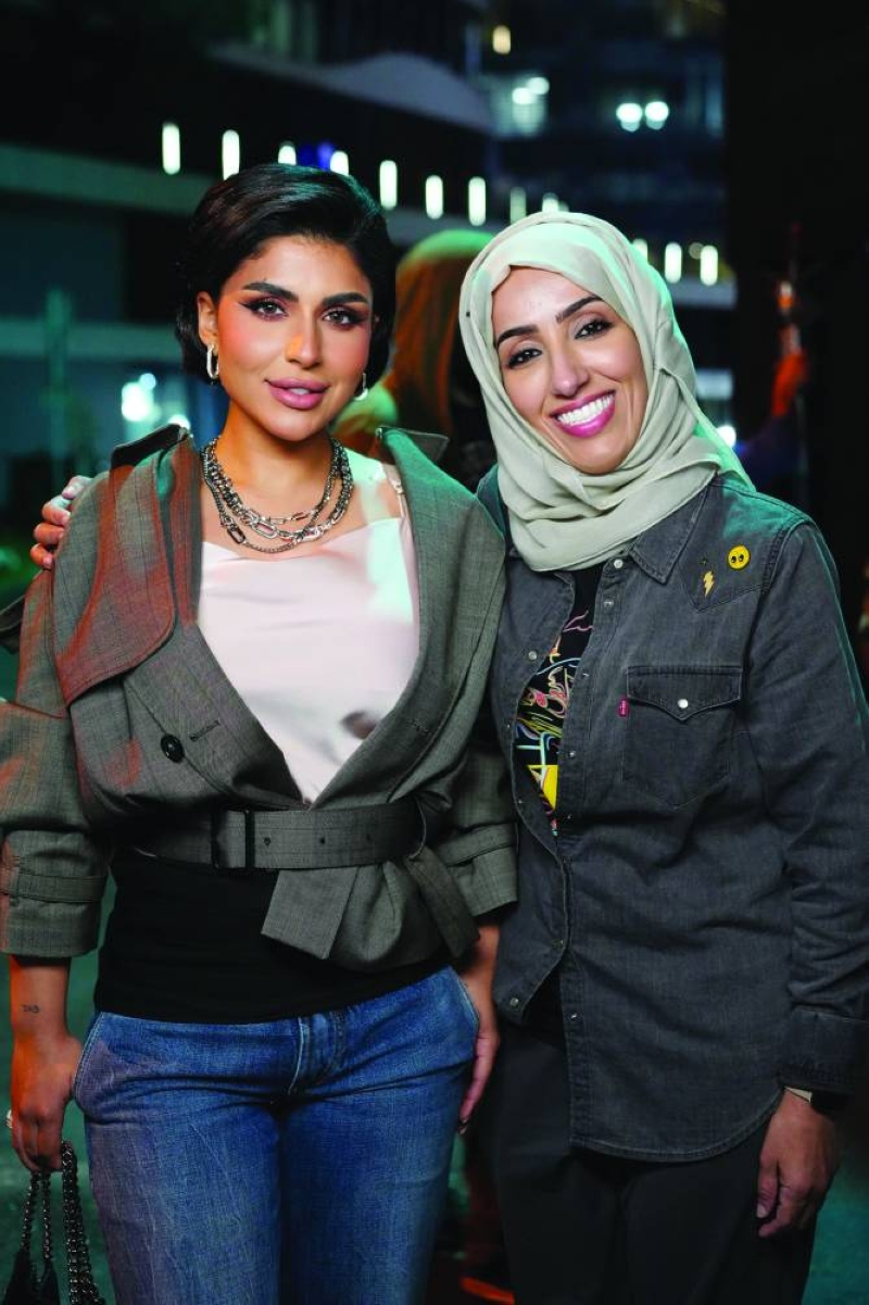 نهلة الفهد وشيماء سليمان