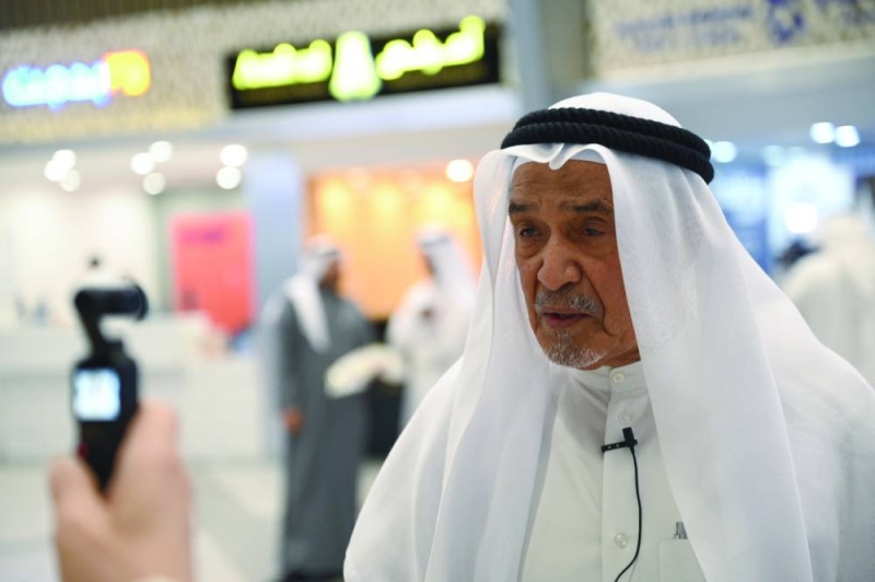 


جاسم النبهان متحدثاً لـ «الراي» 