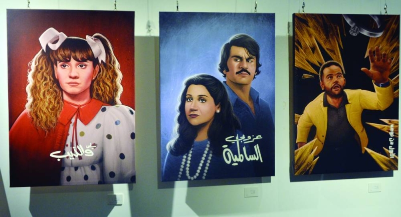 نجوم المسرح الكويتي... في لوحة