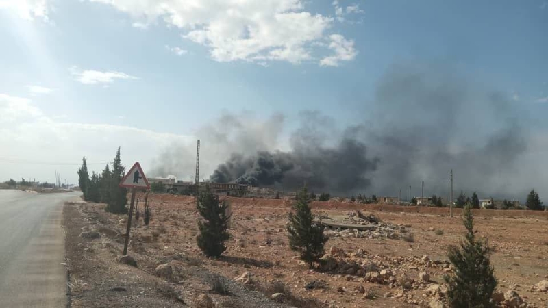 قصف إسرائيلي للقصير 