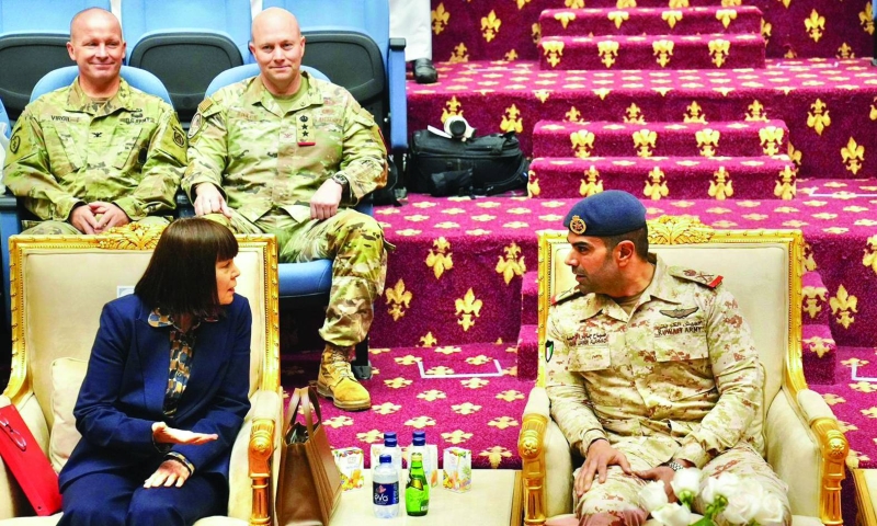 حديث بين الجابر وساساهارا خلال الفعالية