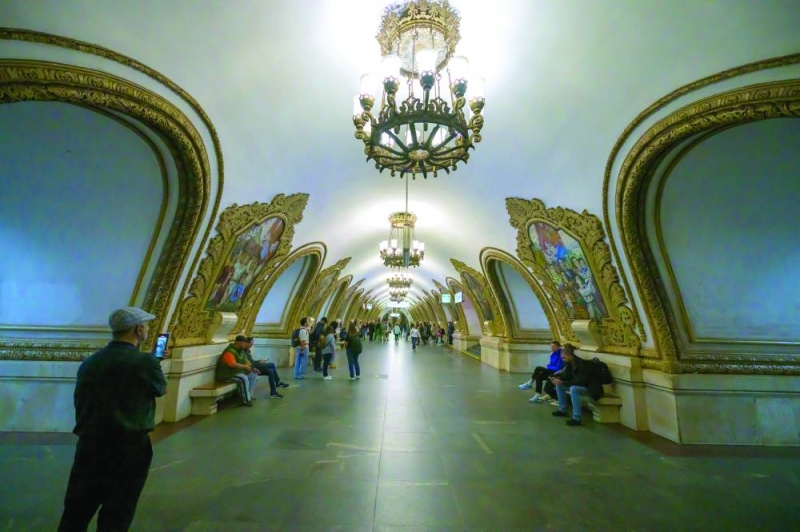 


داخل محطة المترو 