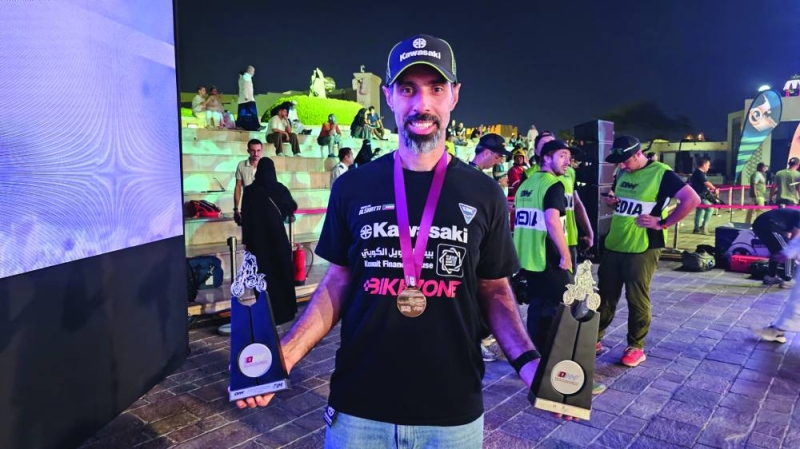 المتسابق الكويتي عبدالله الشطي