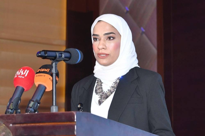 رئيس قسم الشراكات والفعاليات في الجهاز المركزي للتكنولوجيا المعلومات فاطمة القلاف