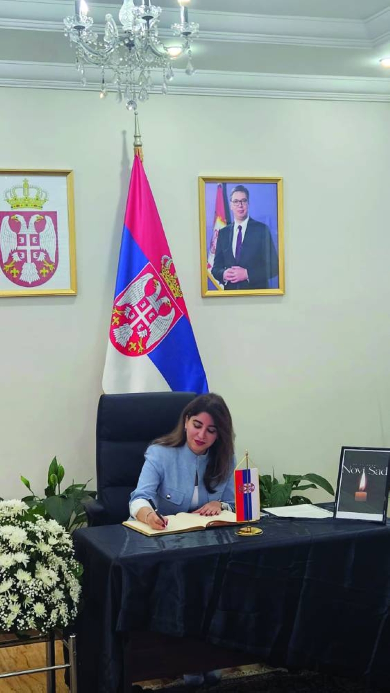 نائب القائم بالأعمال بالسفارة اللبنانية ميا العضم