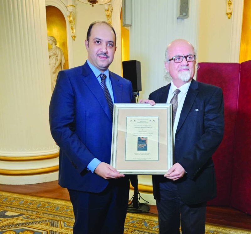 مبارك العبدالله يكرم ناصر الرباط