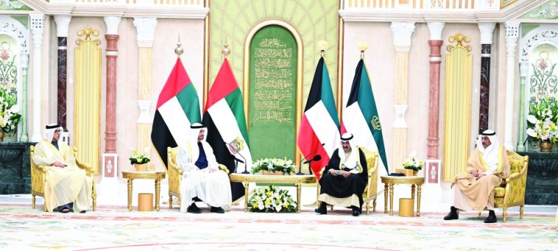 صاحب السمو يلقي كلمته في اللقاء