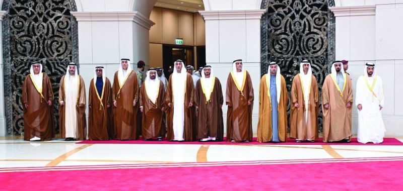 الوفد الرسمي المرافق لسمو الشيخ محمد بن زايد 