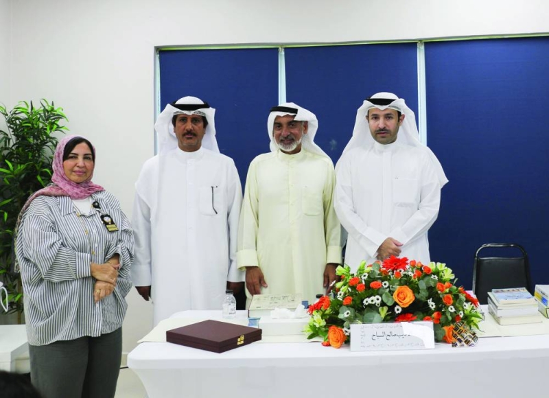 المسباح والماجدي والسويط ومدير المدرسة