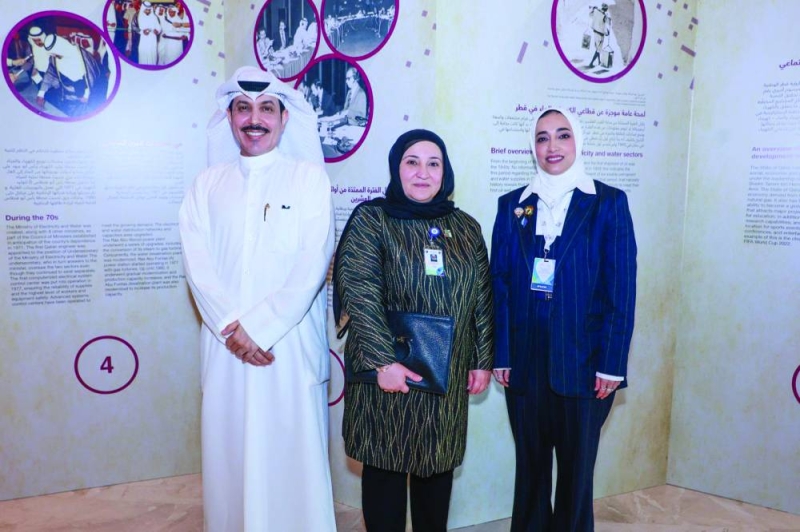 وفد الكويت المشارك في منتدى الدوحة