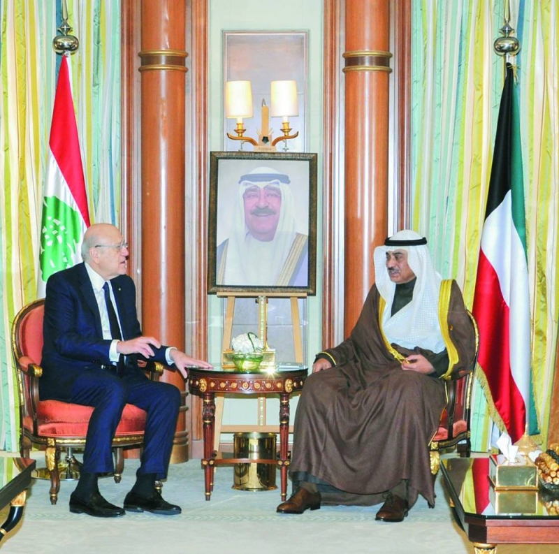 


ممثل سمو الأمير مستقبلاً رئيس وزراء لبنان 