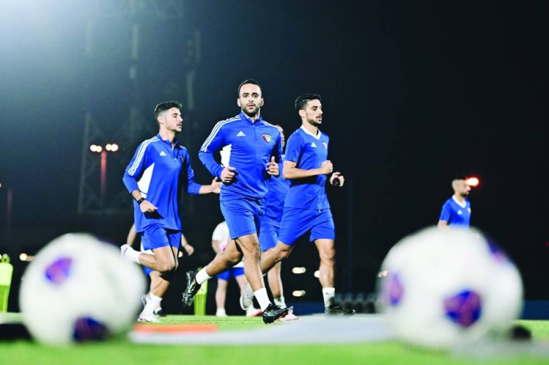 لاعبو منتخب الكويت ينتظرهم اختبار قوي 