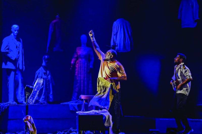 


مشهد من مسرحية «العاصفة» 