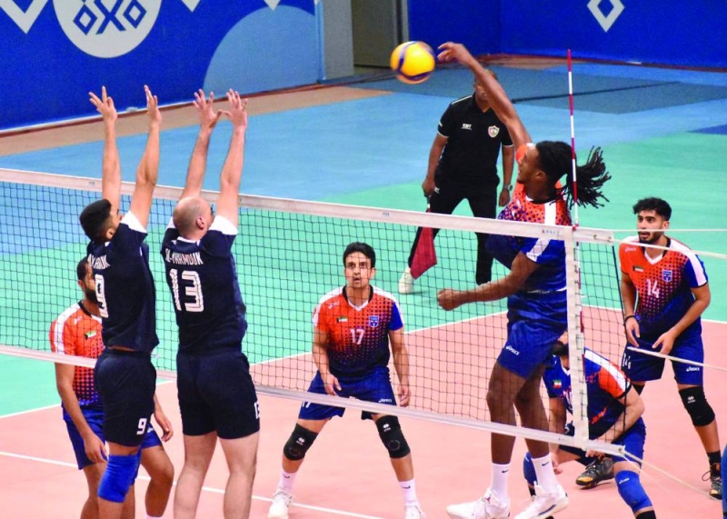 من مباراة كاظمة واليرموك