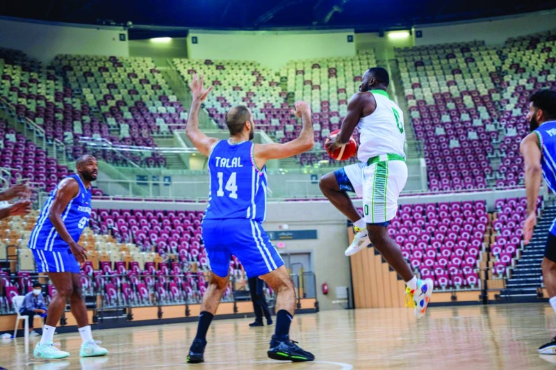 جانب من المباراة