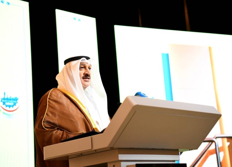 العوضي في الاحتفالية 